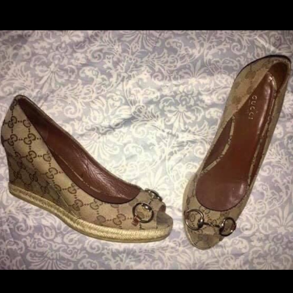 Gucci GG Wedges